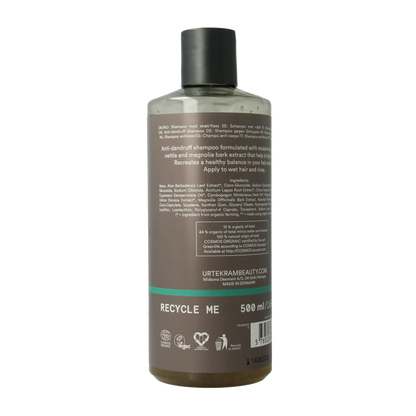 Urtekram Shampoo brandnetel dandruff 500 Milliliter