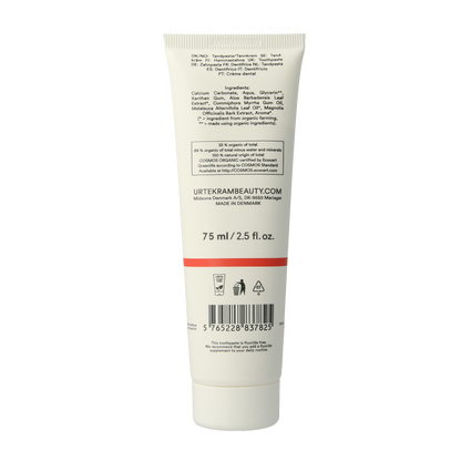 Urtekram Tandpasta tea tree 75.00 Milliliter