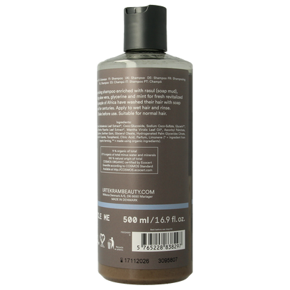 Urtekram Shampoo rhassoul 500.00 Milliliter