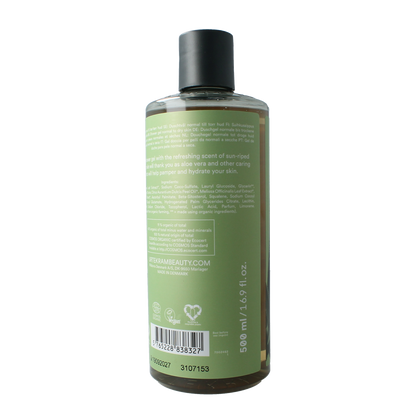 Urtekram Douchegel aloe vera 500.00 Milliliter
