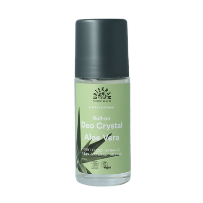 Urtekram Deodorant crystal roll on aloe vera 50 Milliliter