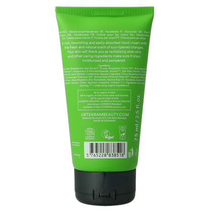 Urtekram Handcreme aloe vera 75 Milliliter