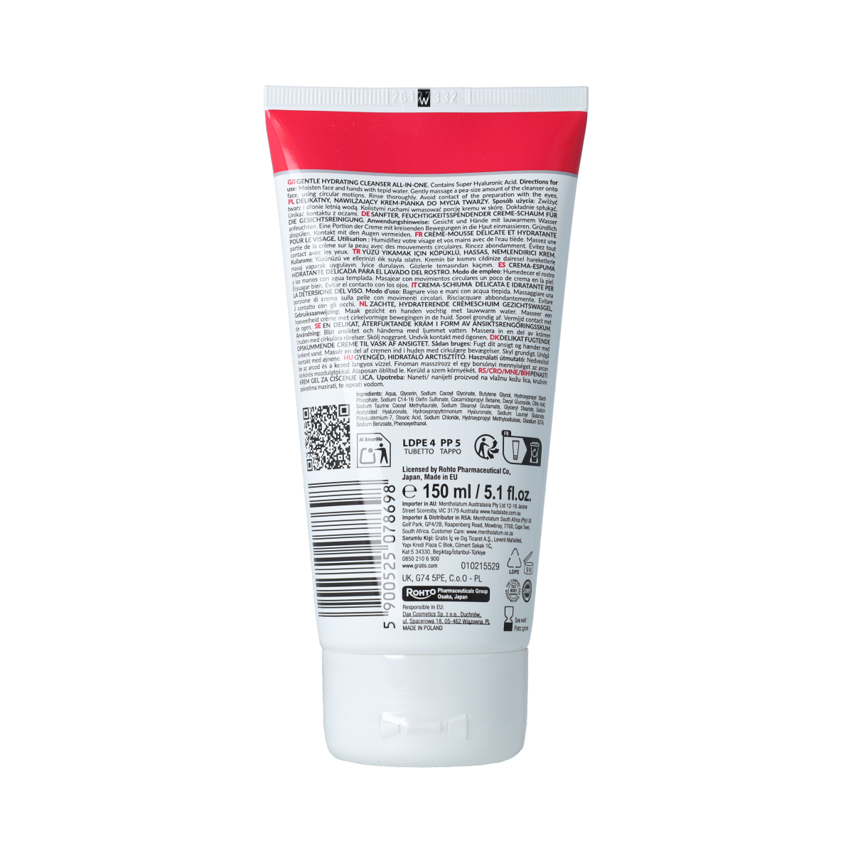 Hada Labo Tokyo HADA LABO TOKYO Cleanser All-in-One 150.00 Milliliter