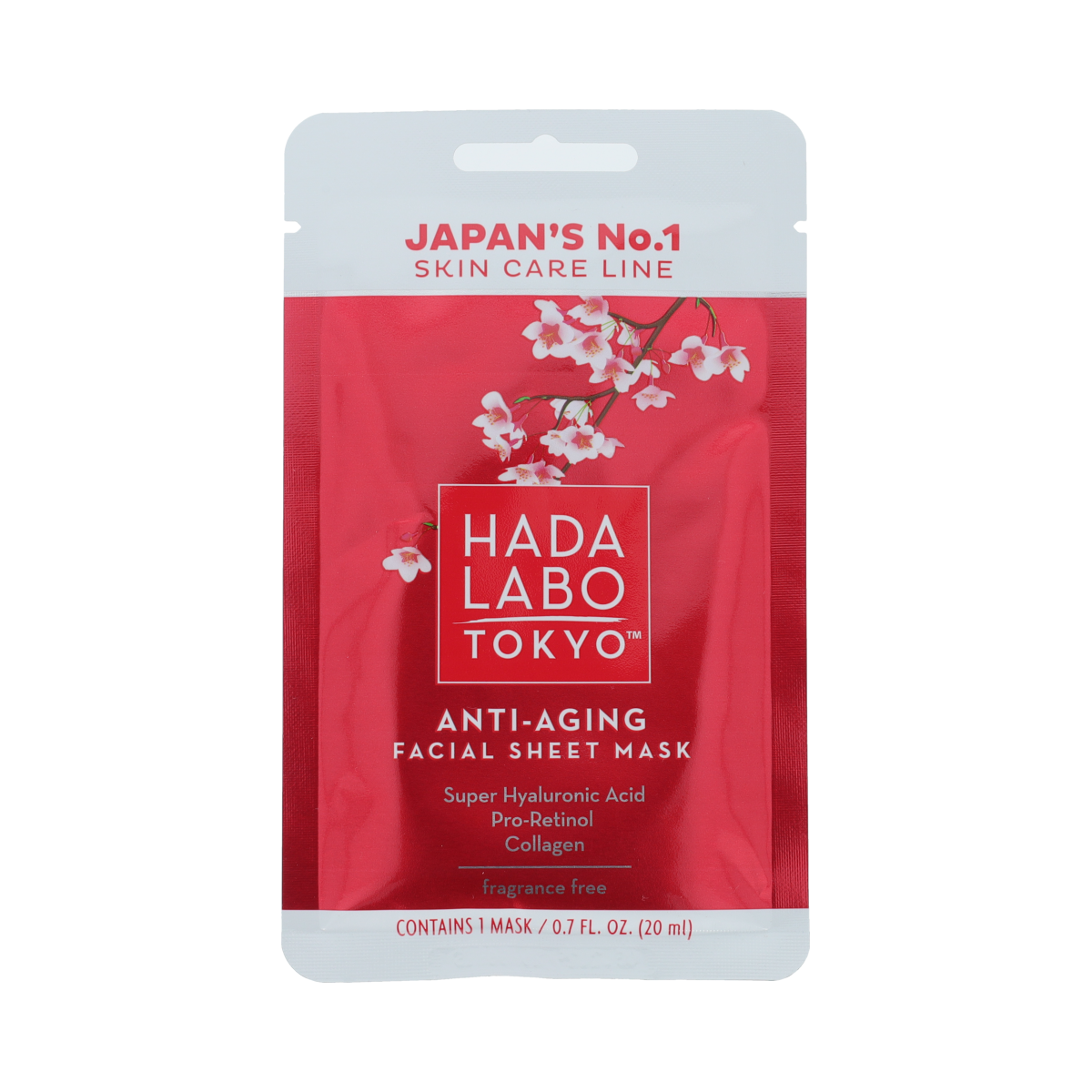Hada Labo Tokyo HADA LABO TOKYO Anti-Aging Sheet Mask in sachet 20.00 Milliliter