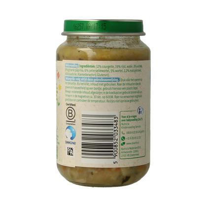 Olvarit Courgette witvis rijst 8M13 200 Gram