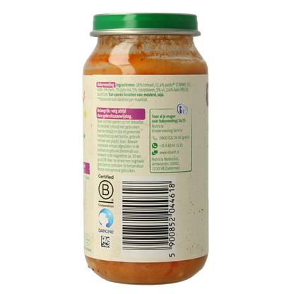 Olvarit Pasta tomaat ham 18M03 250 Gram