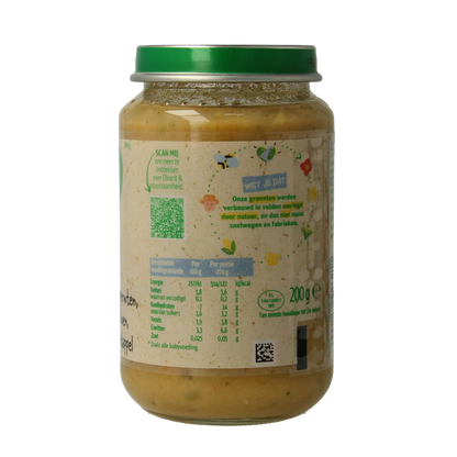Olvarit Doperwten kalkoen aardappel 8M05 200 Gram