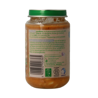 Olvarit Tomaat ham macaroni 8M09 200 Gram