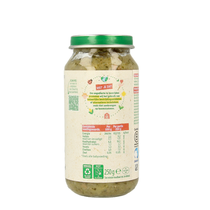 Olvarit Broccoli kalkoen aardappel 12M00 250 Gram