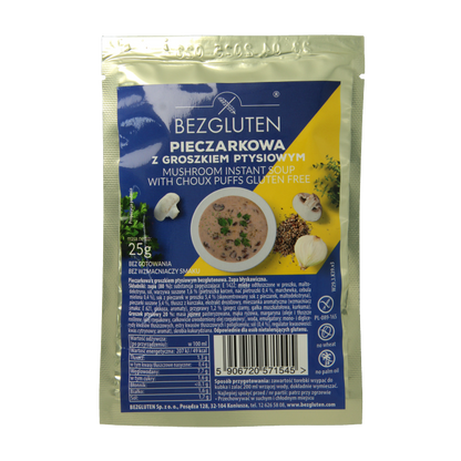 Bezgluten Champignonsoep glutenvrij  25 Gram