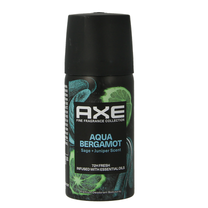 AXE Deodorant bodyspray aqua bergamot 35.00 Milliliter