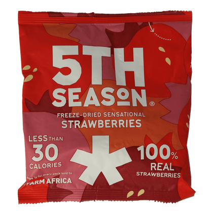 5th Season Freeze dried strawberries 8 Gram - DrogistWereld