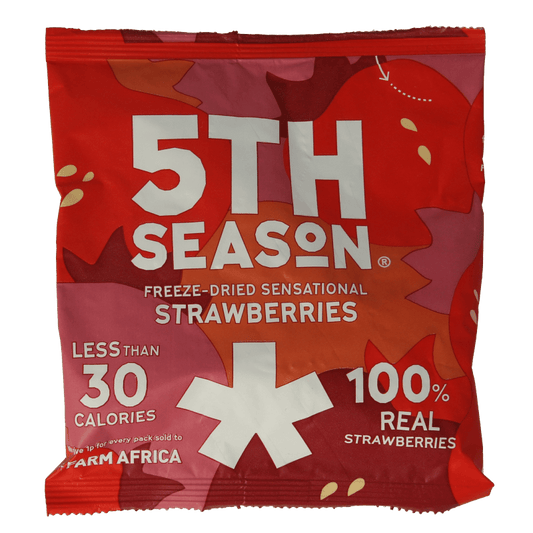 5th Season Freeze dried strawberries 8 Gram - DrogistWereld