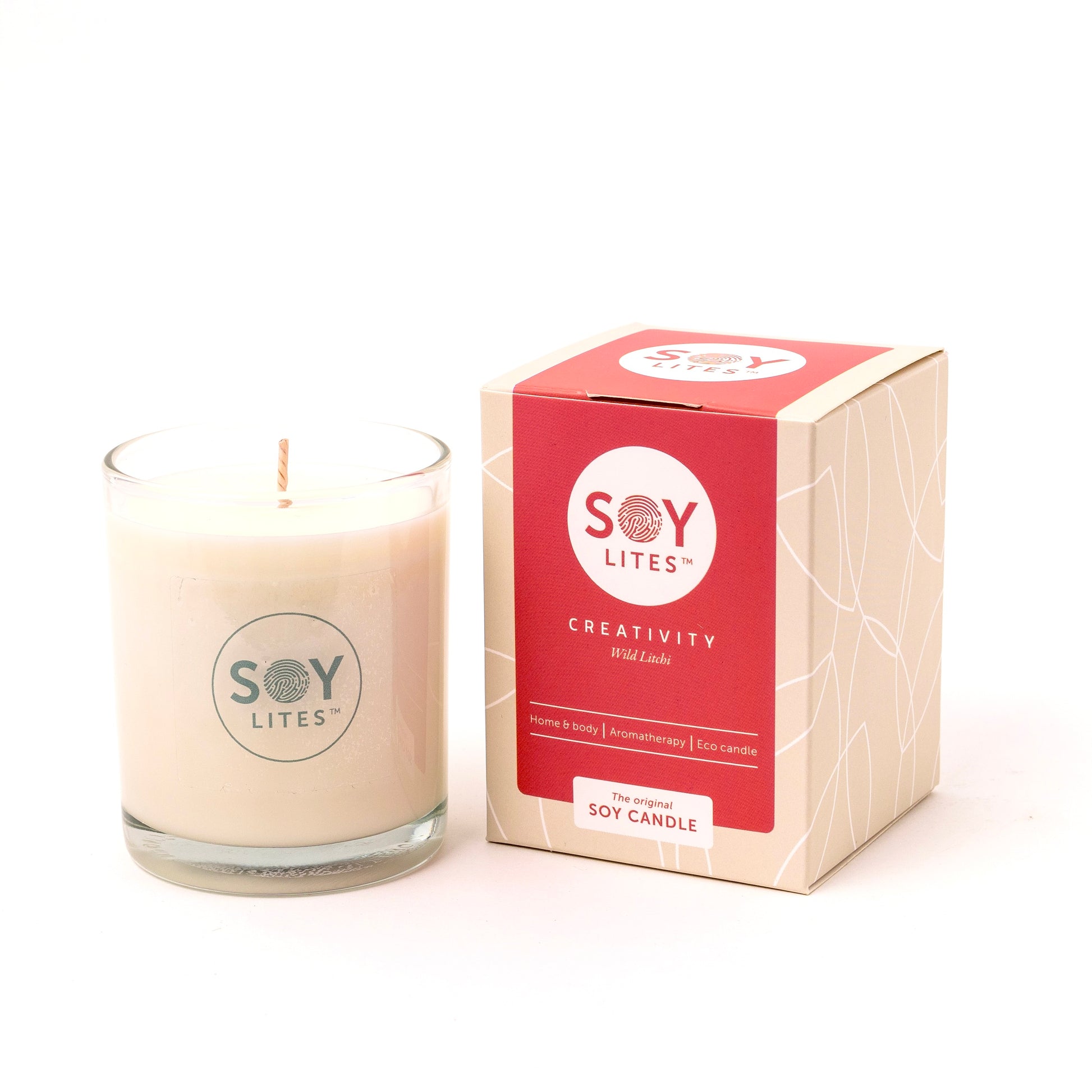 Soylites Soja geurkaars creativity 220 Milliliter