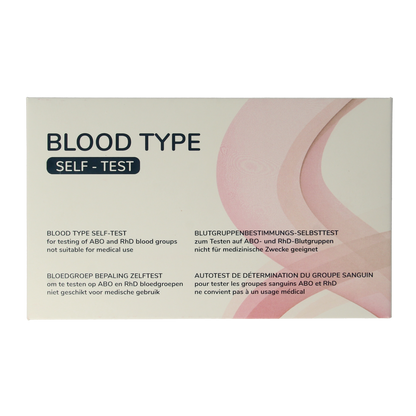 The Tester Bloedgroep test 1.00 Stuks