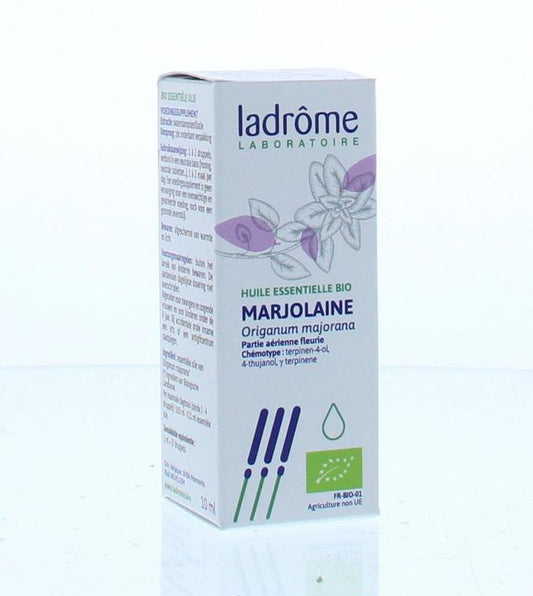 Ladrome Marjolein olie bio 10 Milliliter