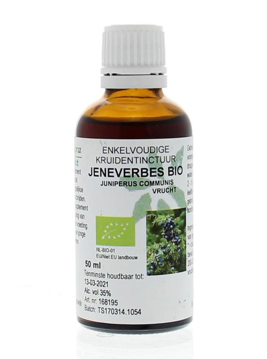 Cruydhof Juniperus communis fruct / jeneverbes tinctuur bio 50 Milliliter