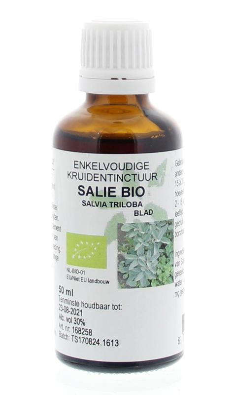 Cruydhof Salvia tribola fol / salie tinctuur bio 50 Milliliter