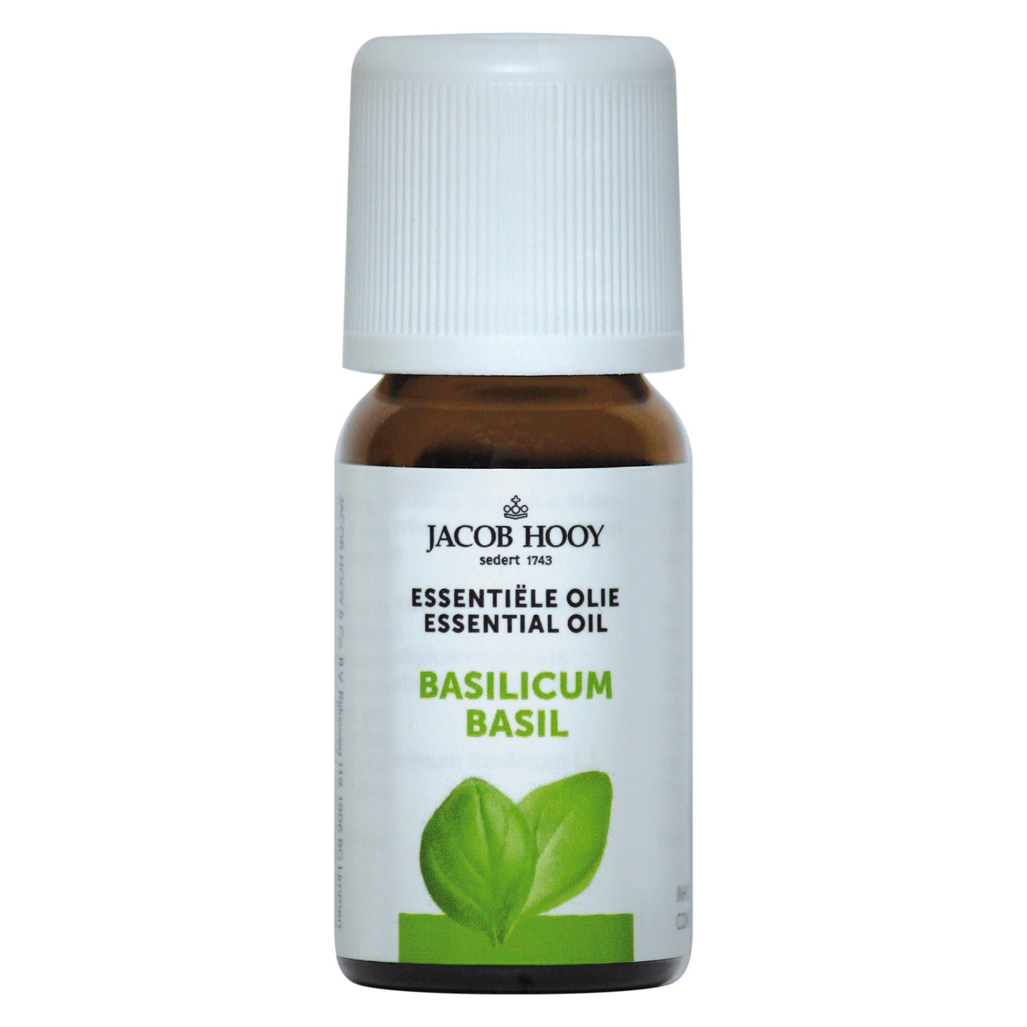 Jacob Hooy Basilicum olie 10.00 Milliliter