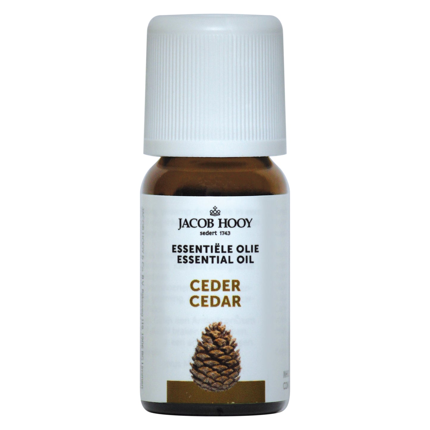 Jacob Hooy Ceder olie 10.00 Milliliter