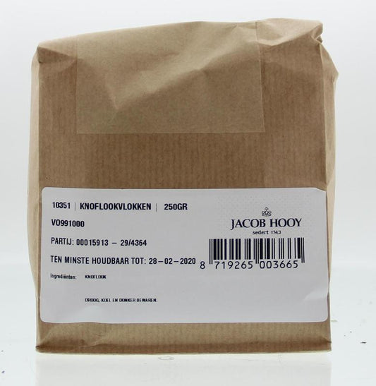 Jacob Hooy Knoflook vlokken 250 Gram