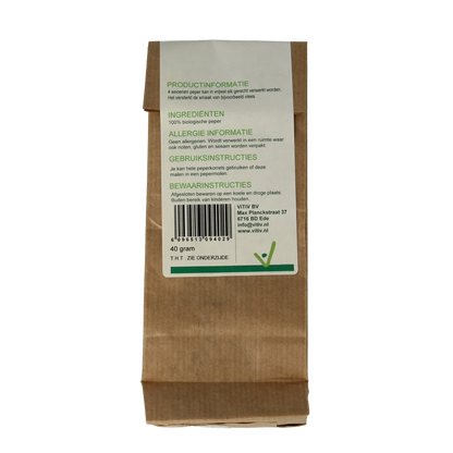 Vitiv Peperkorrels 4 seizoenen bio 40.00 Gram