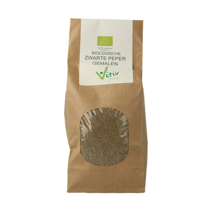 Vitiv Peper gemalen zwart bio 250 Gram