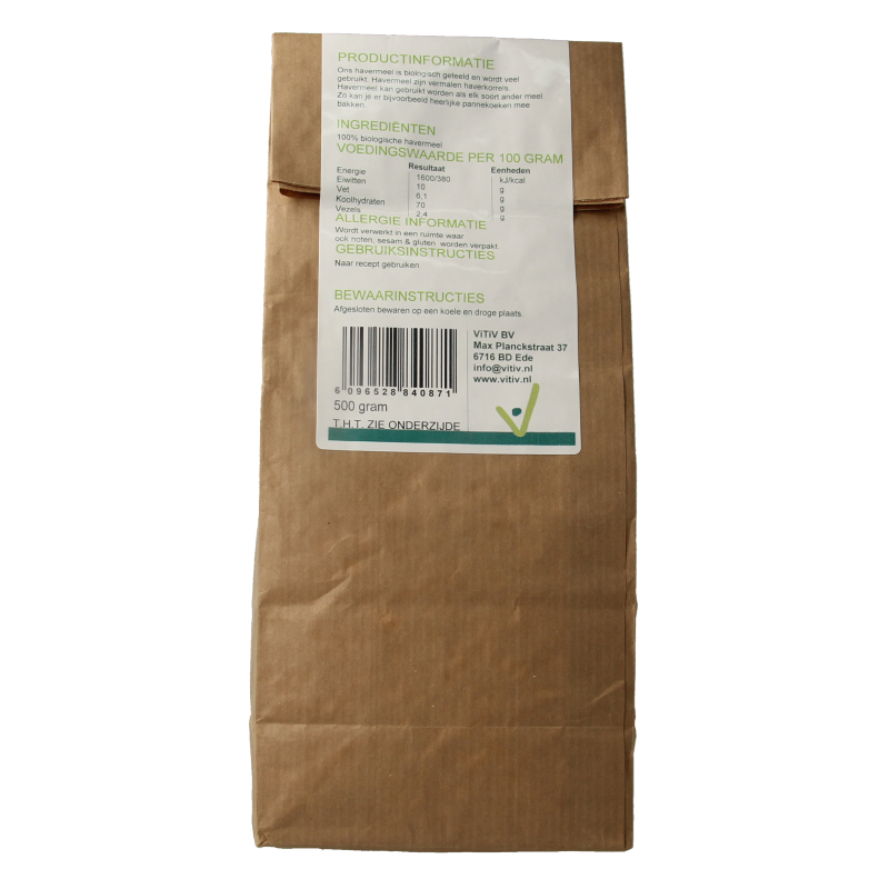 Vitiv Havermeel bio 500 Gram