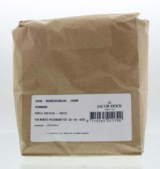 Jacob Hooy Bosbessenblad 250 Gram