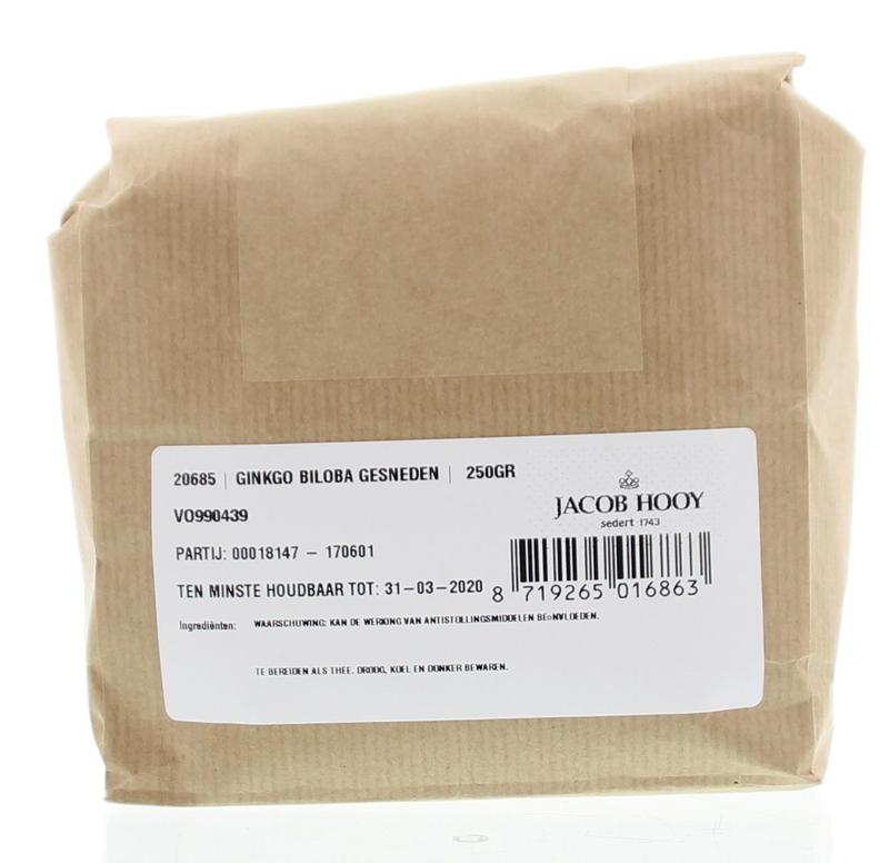 Jacob Hooy Ginkgo biloba gesneden 250 Gram