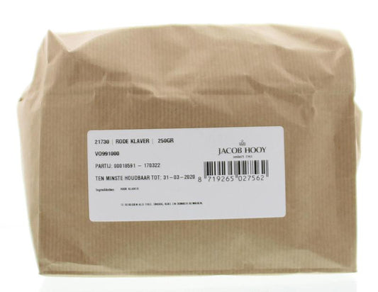 Jacob Hooy Rode klaver gesneden 250 Gram