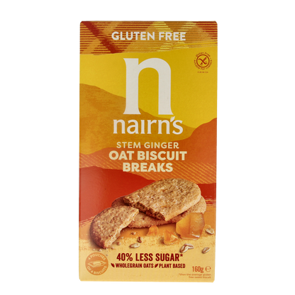 Nairns Biscuit breaks ginger 160.00 Gram