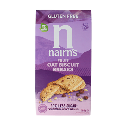 Nairns Biscuit breaks oats & fruit 160.00 Gram