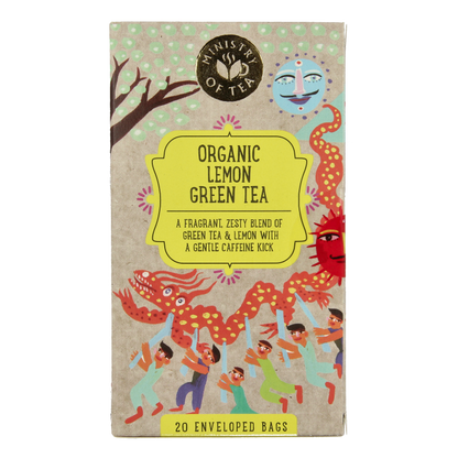 Ministry Of Tea Lemon green tea bio 20 Zakjes