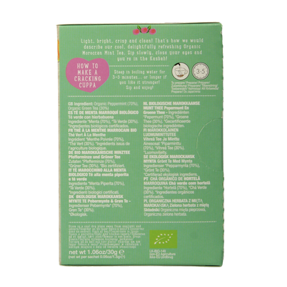 Ministry Of Tea Moroccan mint tea bio 20 Zakjes