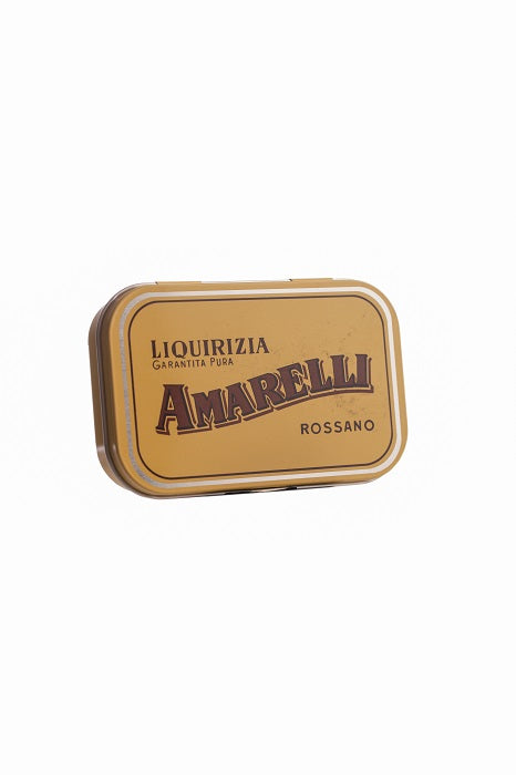 Amarelli Laurierdrop blikje brokken puur 40 Gram