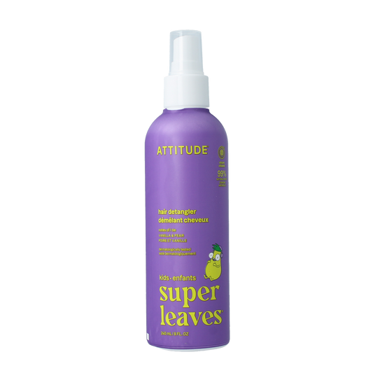 Attitude Kids anti klit haarspray vanille & peer 240.00 Milliliter