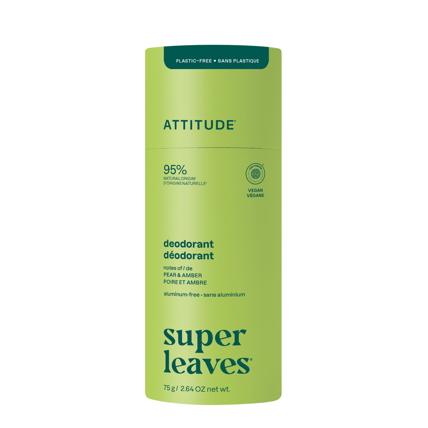 Attitude Deo super leaves pear & amber 75.00 Gram