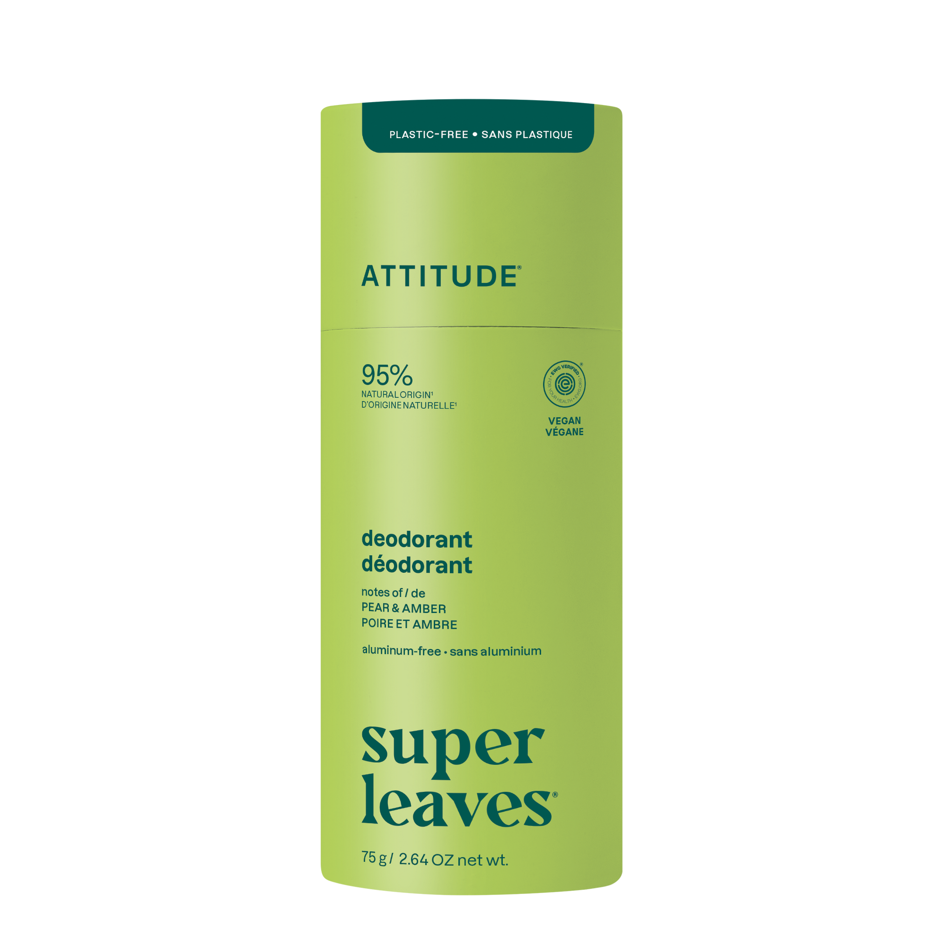 Attitude Deo super leaves pear & amber 75.00 Gram
