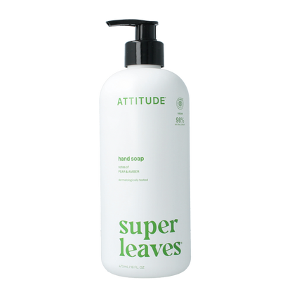 Attitude Super leaves handzeep pear & amber 473 Milliliter
