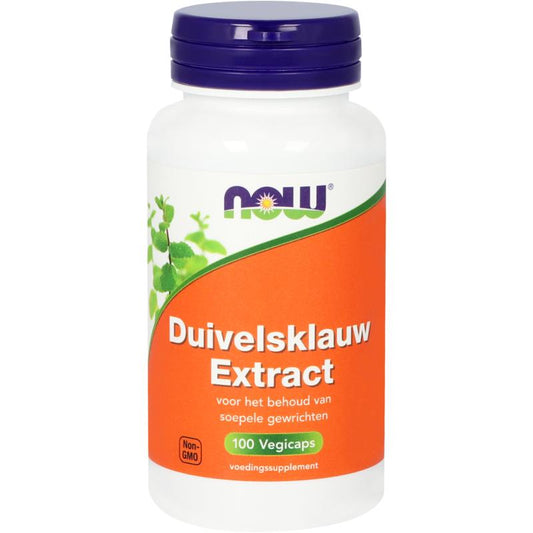 NOW Duivelsklauw extract 100 Vegetarische capsules