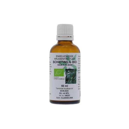 Cruydhof Salix alba / wilgenbast tinctuur bio 50 Milliliter