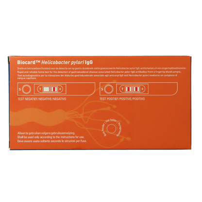 Biocard Helicobacter pylori test 1 Stuks