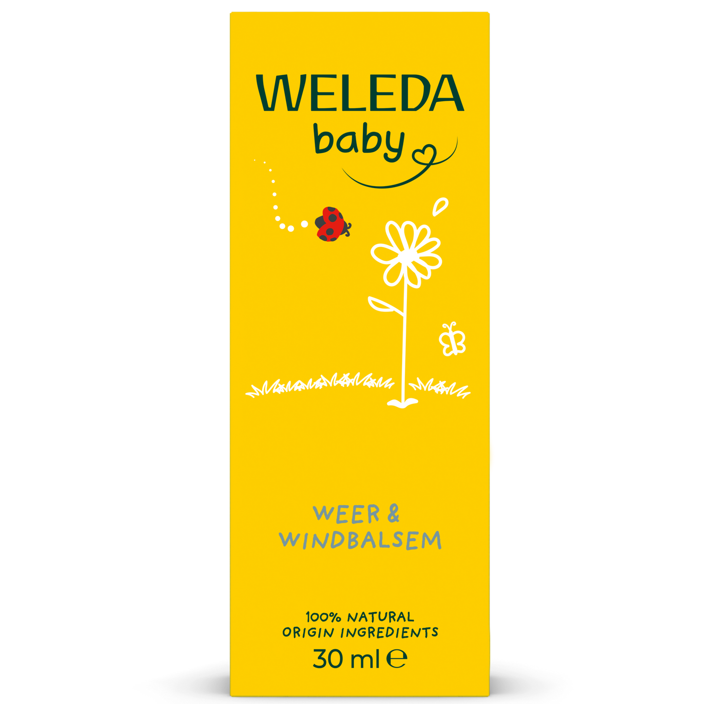 Weleda Calendula baby weer & wind balsem 30.00 Milliliter