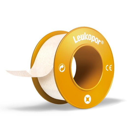 Leukopor Hechtpleister 5m x 1.25cm 1 Stuks