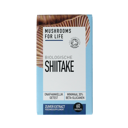 Mushrooms for Life Shiitake Bio 60.00 Capsules