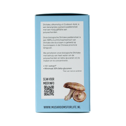Mushrooms for Life Shiitake Bio 60.00 Capsules