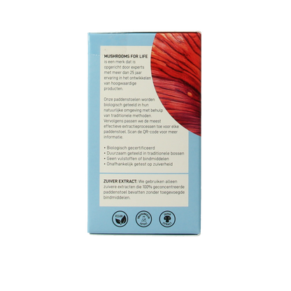 Mushrooms for Life Reishi bio 60 Capsules