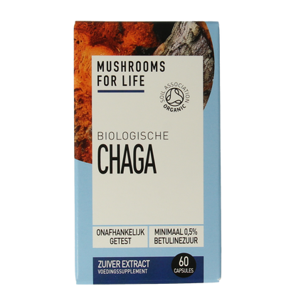 Mushrooms for Life Chaga bio 60.00 Capsules