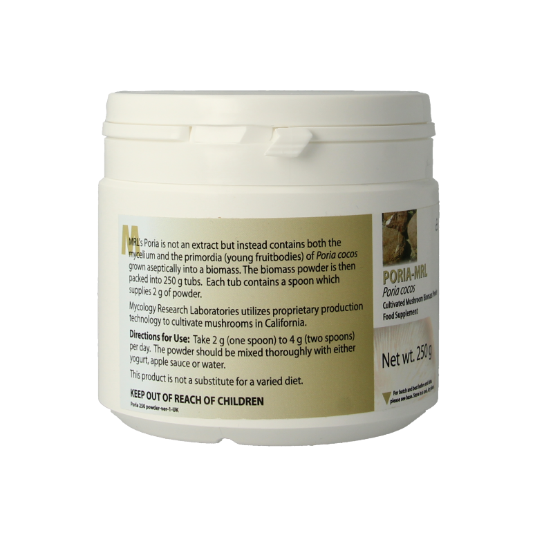 MRL Poria poeder bio 250 Gram